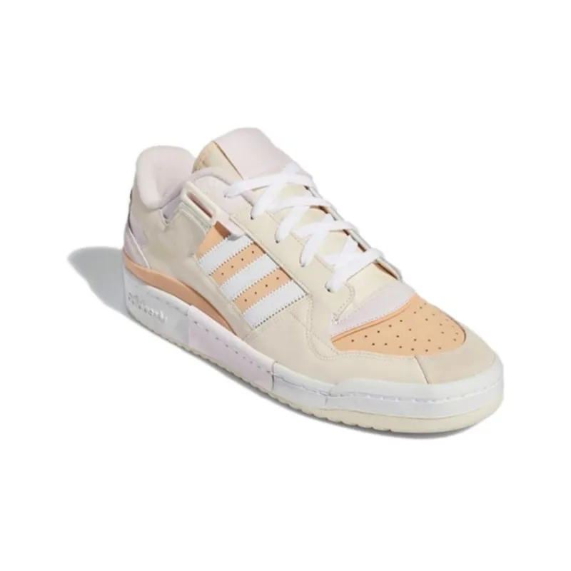 Adidas Forum Exhibit Low Ecru Tint Halo Amber-2