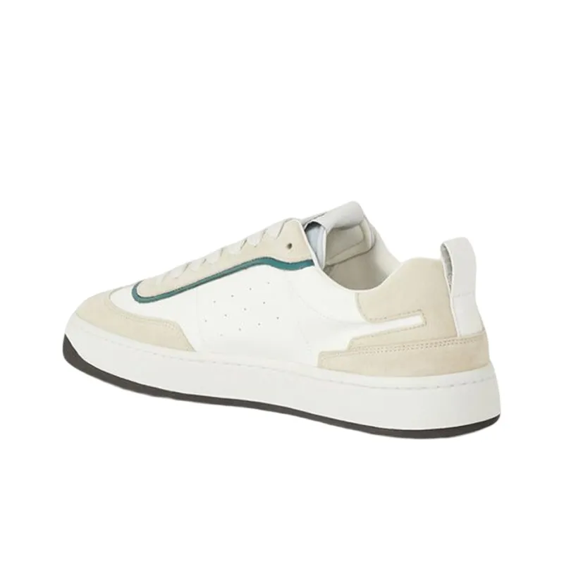 KENZO Kourt 80 Anti-Slip And Wear-Resistant Coverage Low-Top Casual Shoes Men's White-2