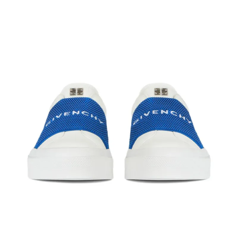 GIVENCHY City Low-Top Stylish Skateboarding Shoes Men's White Blue-1