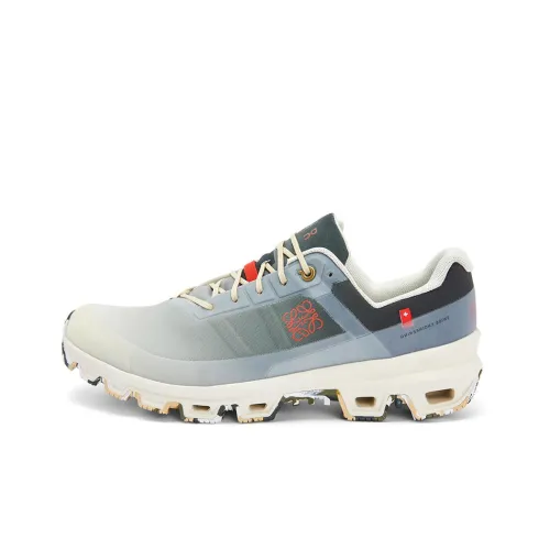 On X LOEWE Cloudventure Casual Shoes Unisex Low-Top Gray White