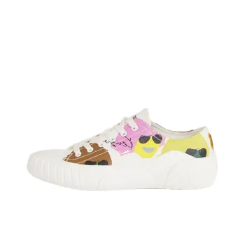 KENZO Kenzo Tribute Anti Slip And Wear Resistant Coverage Low Top Sports Casual Shoes Women's White