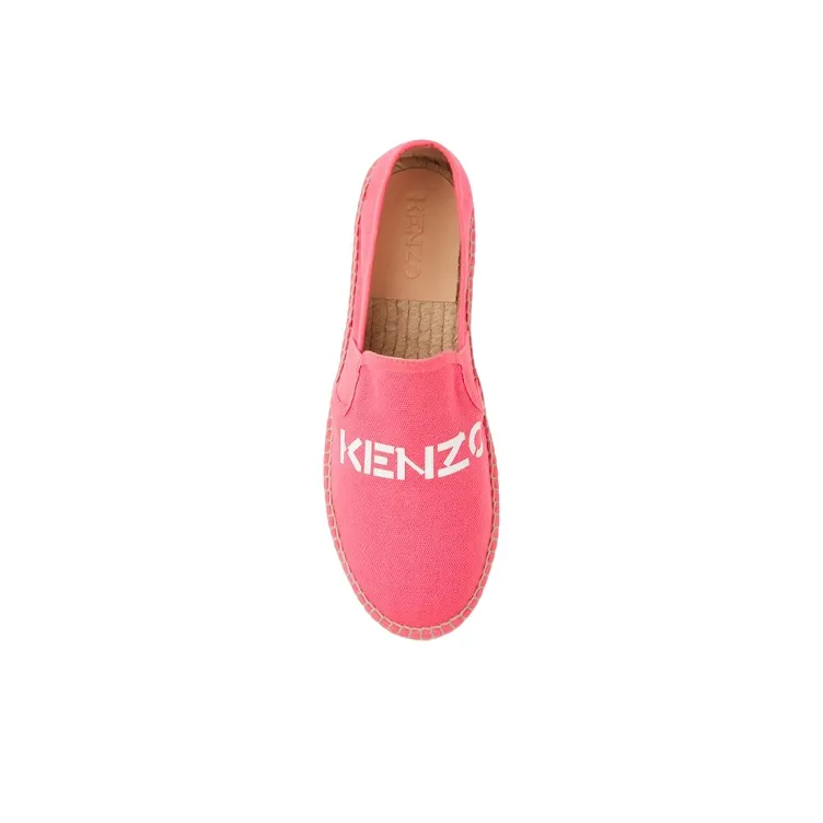 KENZO LOGO Casual Shoes Women's Pink-4
