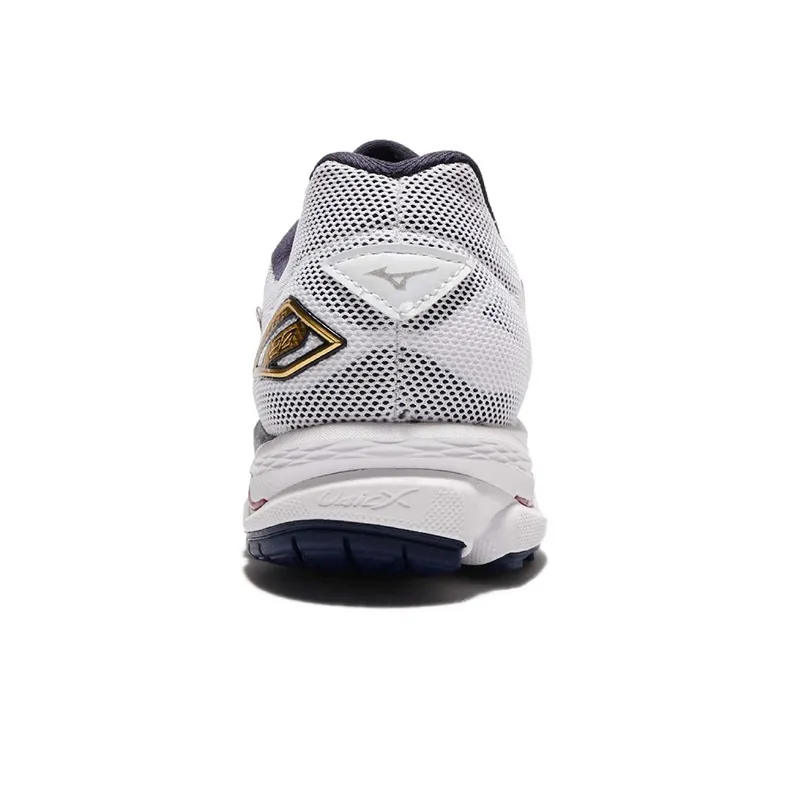 Mizuno Rider 20 Running Shoes Men Low Top White/Blue/Red-3