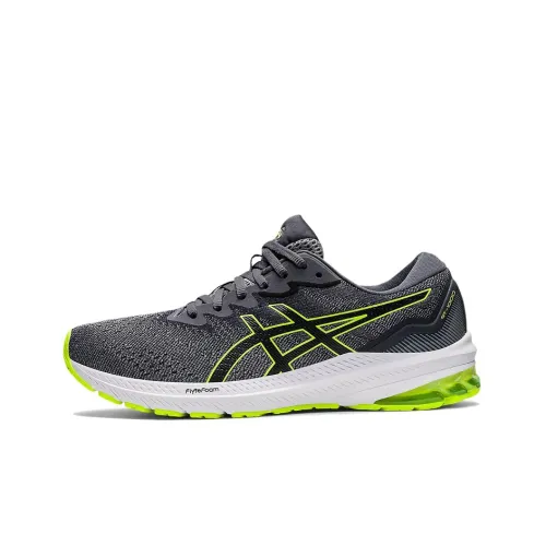 Asics GT-1000 11 Sheet Rock Grey Lime Green