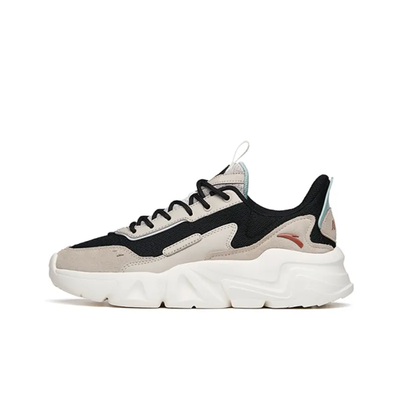 Anta Life Collection Low Top Sports Casual Shoes Men's Gray Black Blue-0