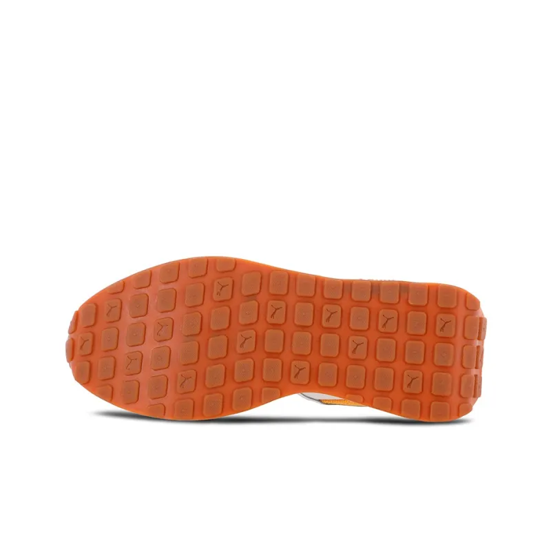 PUMA Cruise Rider Trainer Casual Shoes Women's Low-Top White/Orange/Pink-4