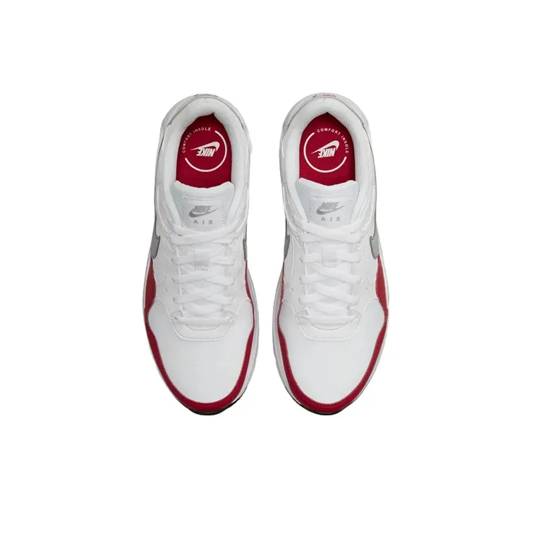 Nike Air Max Sc White University Red Wolf Grey-3