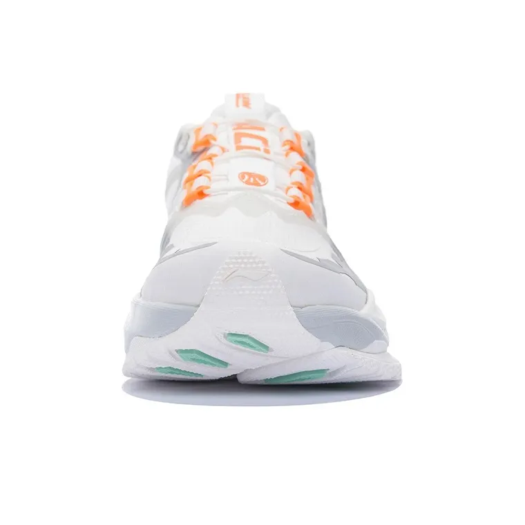 LiNing Casual Shoes Women's Low Top Mist White/Glacier Gray-4