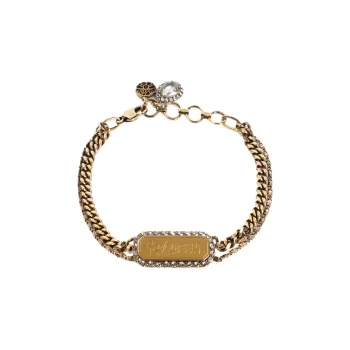 Alexander McQueen Bracelets Unisex Gold