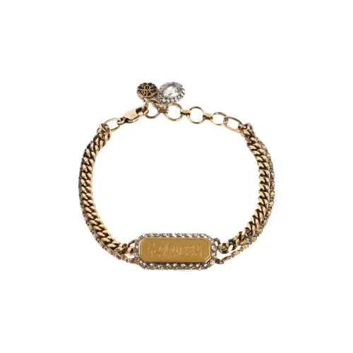 Alexander McQueen Bracelets Unisex Gold