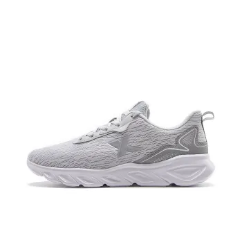 XTEP Running Shoes Men Low Top Moonlight Gray/Ash Gray