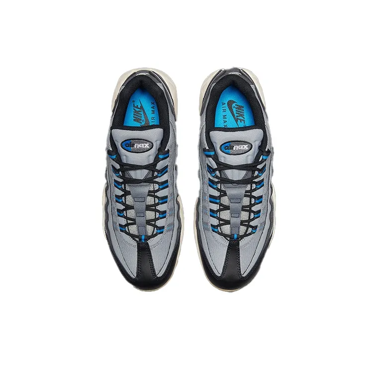 Nike Air Max 95 Light Smoke Gray Chlorin Blue-3