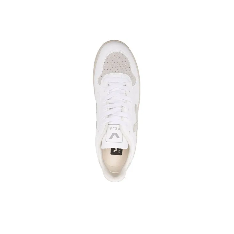 VEJA V 10 Cwl Lace Up 'White Natural Grey'-4