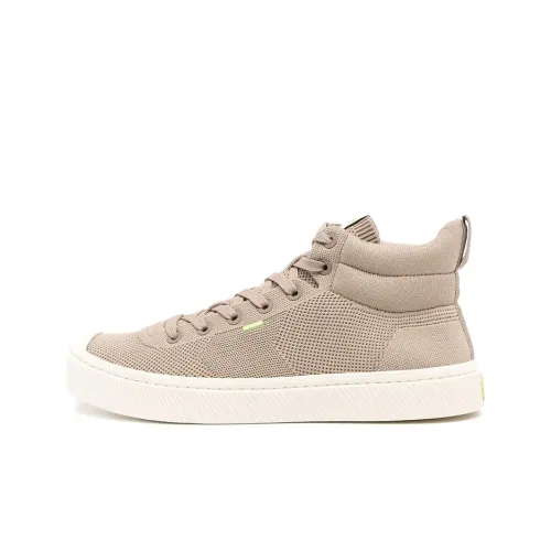 CARIUMA Skateboard Shoes Men High-Top Gray