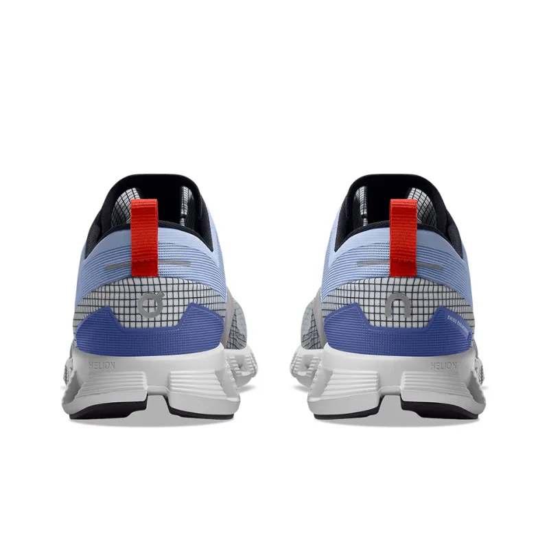 On Cloud X 1 Cushioned Wear Resistant Breathable Low Top Running Shoes Men's Pink Blue Gray-4