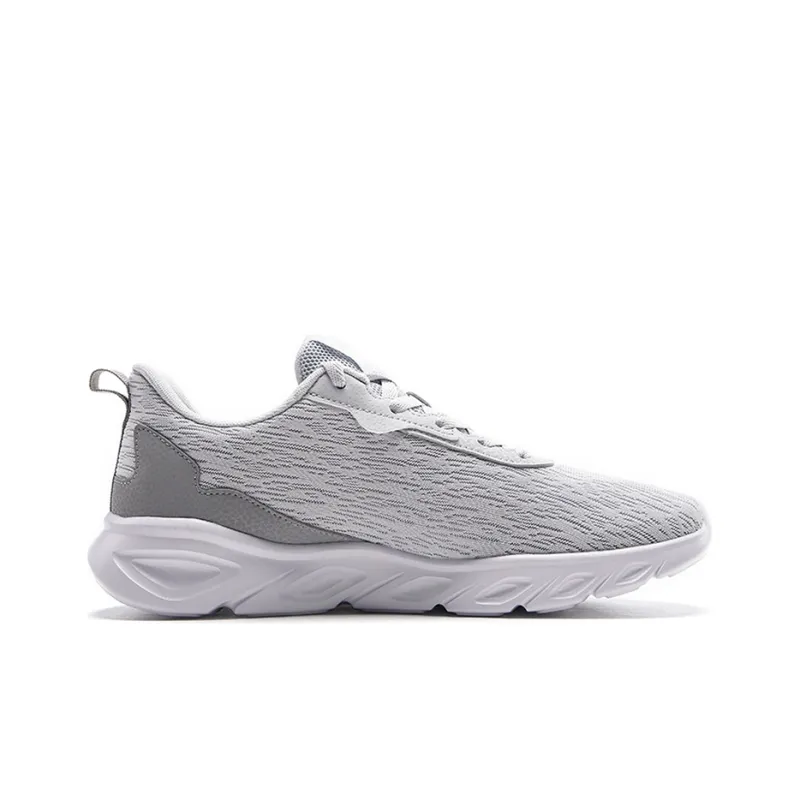 XTEP Running Shoes Men Low Top Moonlight Gray/Ash Gray-1