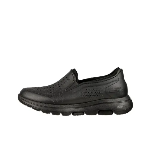 Skechers Go Walk 5 Lifestyle Shoes Men Low-Top Black