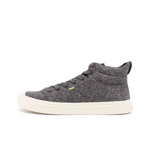 CARIUMA Skateboard Shoes Men High-Top Gray