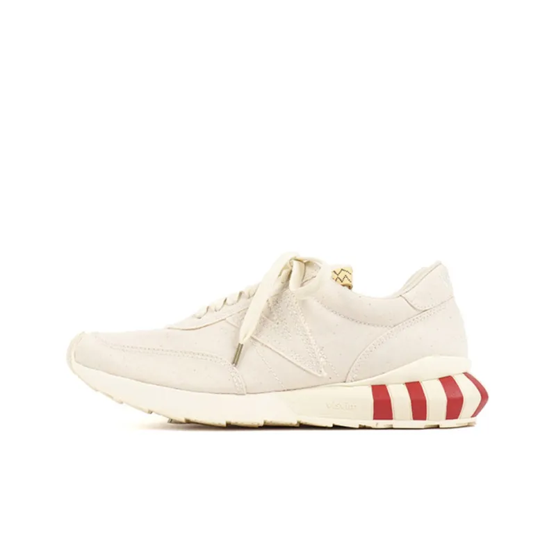 Visvim Attica Wear-Resistant Low-Top Sports Casual Shoes Men's White-0