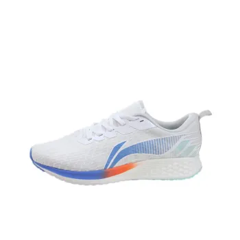 LiNing Red Hare 4 Cushioning Anti Slip And Wear Resistant Low Top Running Shoes Men's White