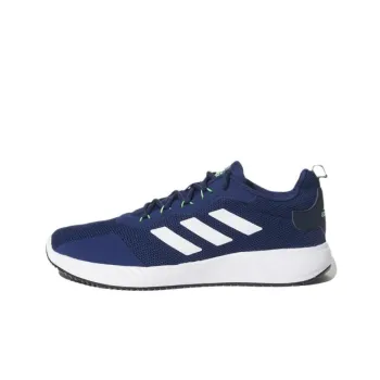 Adidas CORE LINEAR QUICKFLOW Durable Breathable Low-Top Running Shoes Men's Azure Blue