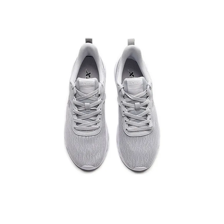 XTEP Running Shoes Men Low Top Moonlight Gray/Ash Gray-3
