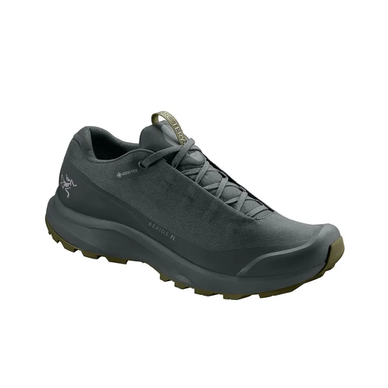 Arcteryx Aerios FL Cushioned Slip-Resistant Abrasion-Resistant Breathable Low-Top Running Shoes Men's Gray-1