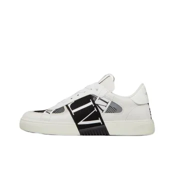 Valentino VL7N Low Top White Black Mesh