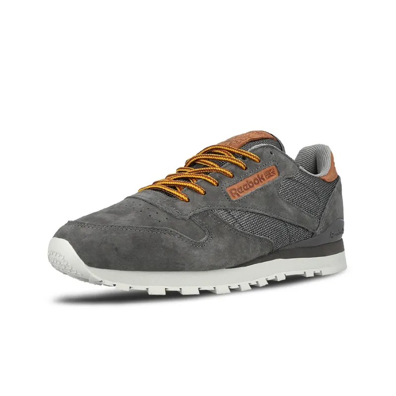 Reebok Classic Leather Ash Grey Steel Blue-2