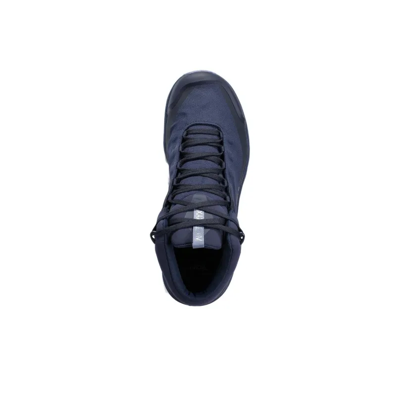 Arcteryx Aerios Fl Cushioning Anti Slip And Wear Resistant Mid Top Hiking Trekking Shoes Women's Black Blue-3