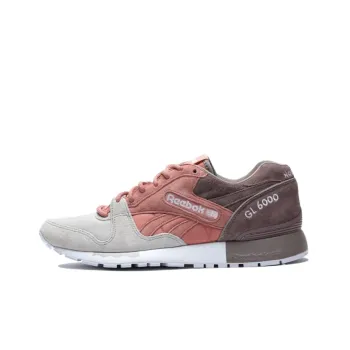 Reebok GL6000 Anti-Slip Wear-Resistant Low-Top Running Shoes Women's Lotus Root Starch Brown