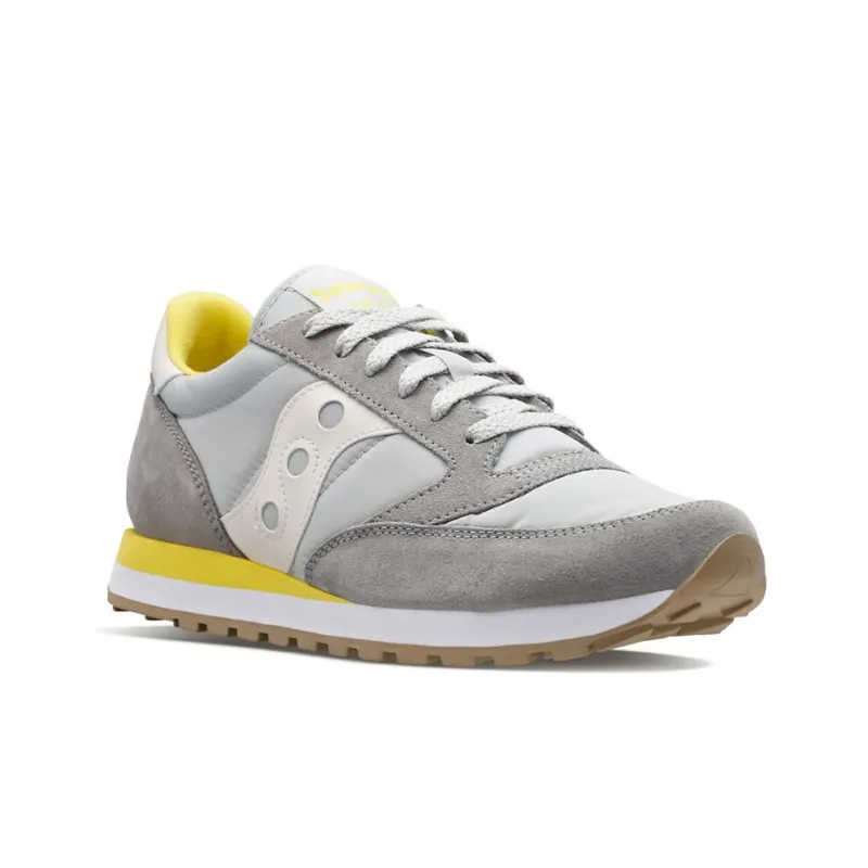 Saucony Jazz Original Running Shoes Unisex Low-Top Gray/Yellow/White-2