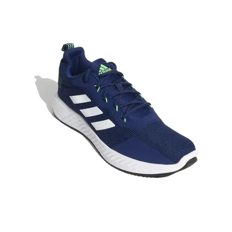 Adidas CORE LINEAR QUICKFLOW Durable Breathable Low-Top Running Shoes Men's Azure Blue-2