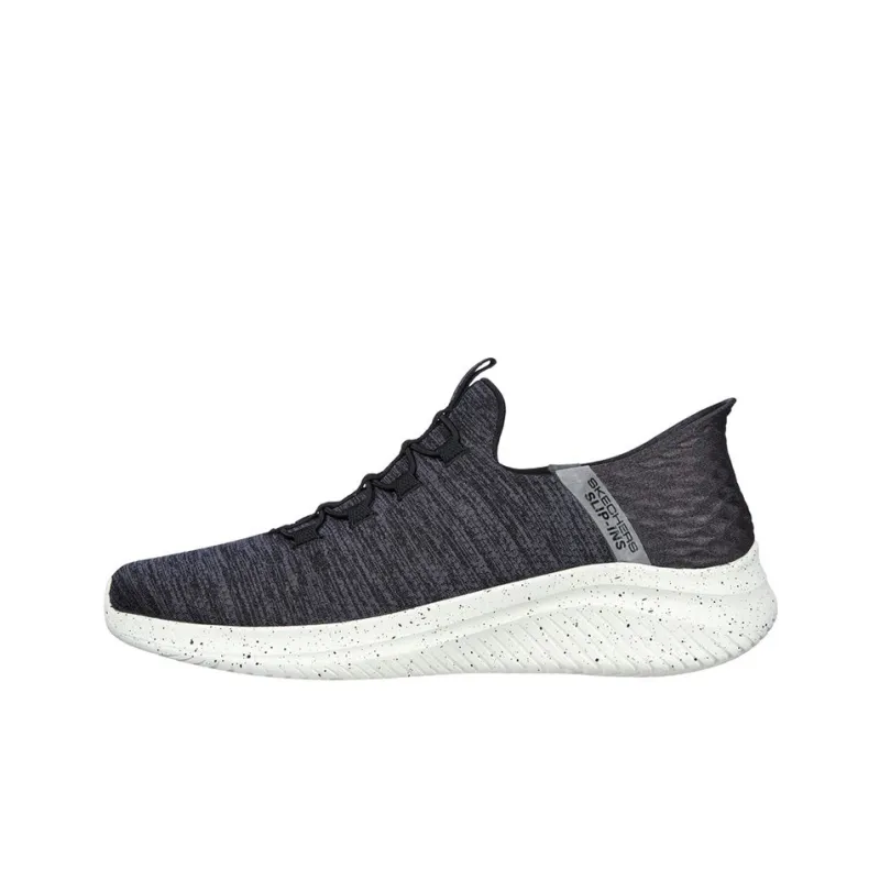 Skechers Ultra Flex 3.0 Shock Absorbers Slip Resistant, Abrasion Resistant, Breathable Low Top Casual Shoes Men's Black-0