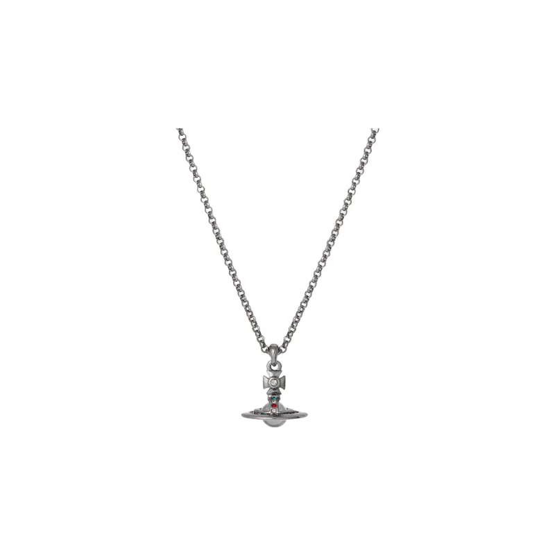 Vivienne Westwood Brass Necklaces Women's Gun Black-0