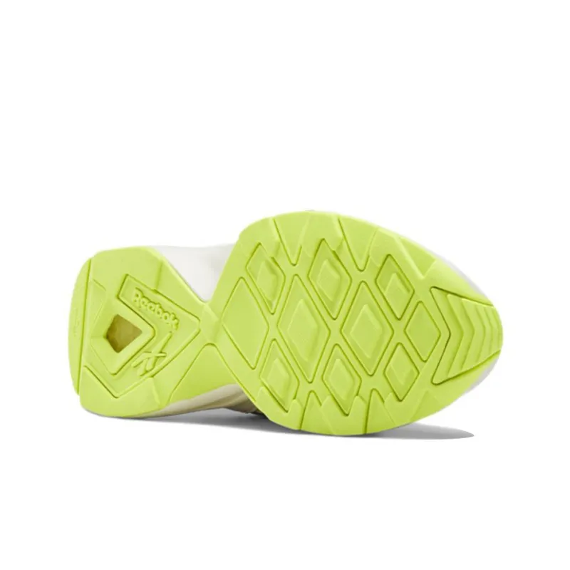 Reebok Aztrek 96 Running Shoes Women's Low-Top Ecru/Green-4