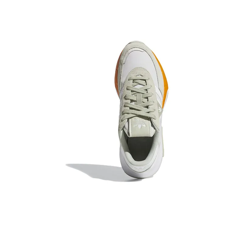 Adidas Retropy F2 Shoes 'Grey One / Orange Rush' Women's-4