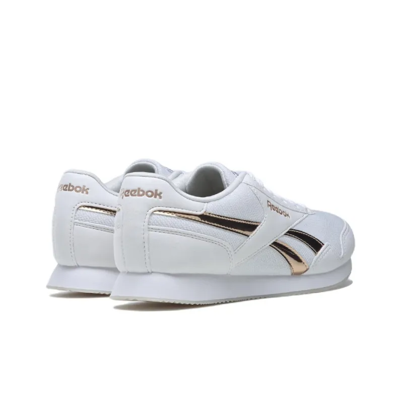 Reebok Classic Jogger 3 Wear-Resistant Low-Top Running Shoes Women's White Gold-3