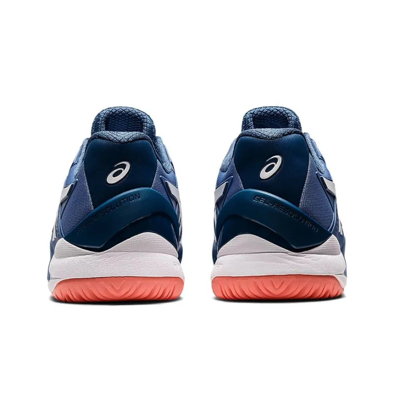 Asics Gel Resolution 8 2E Wide 'Blue Harmony'-4