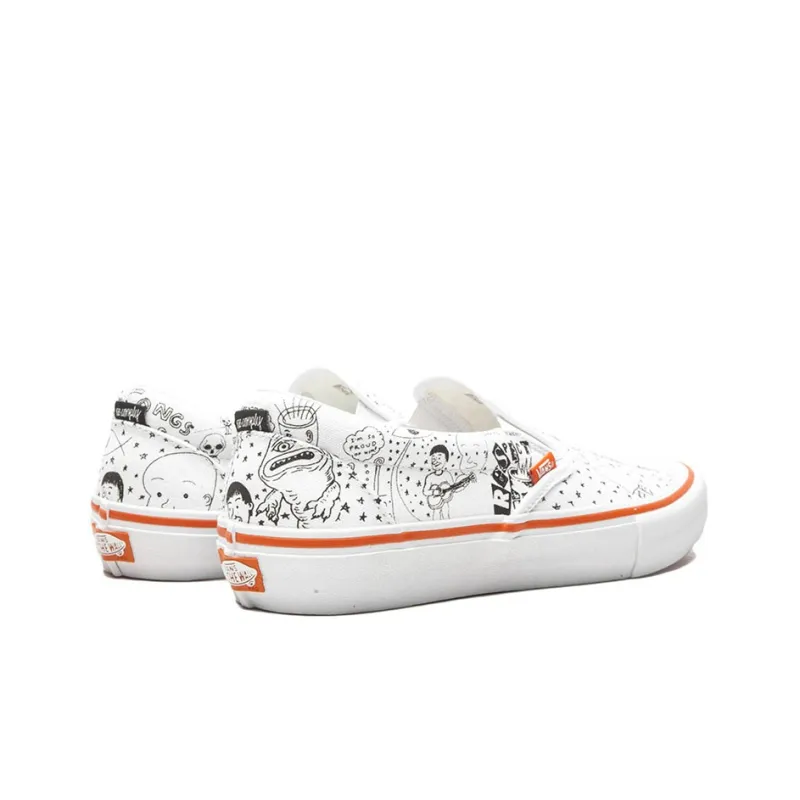 Vans Slip On Pro No Comply Daniel Johnston-2
