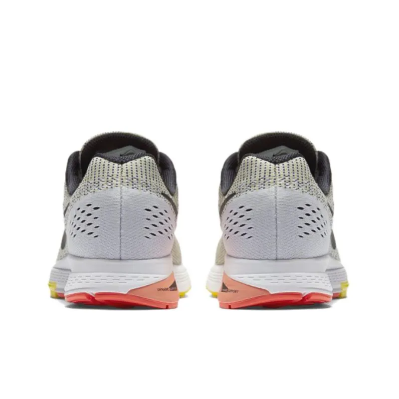 Nike Zoom Structure 19 Cushioning Anti-Slip And Wear-Resistant Low-Top Running Shoes Women's White Gray Orange-3