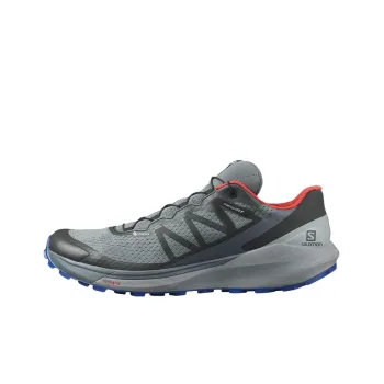 SALOMON Sense Ride 4 Abrasion Resistant Breathable Low Top Trail Running Shoes Men's Gray