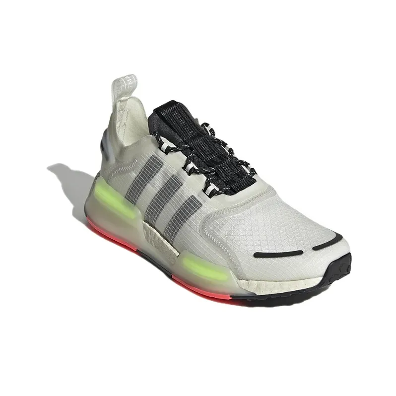 Adidas Nmd V3 Crystal White Signal Green Solar Pink-2