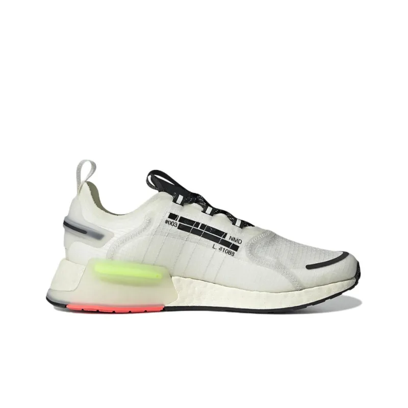 Adidas Nmd V3 Crystal White Signal Green Solar Pink-1