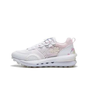 LINING Square Circle V2 Casual Shoes Women's Low Top Standard White/Primrose Pink