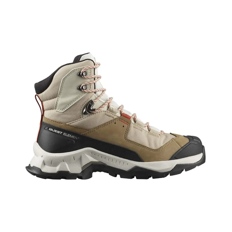 SALOMON Quest Element Gore Tex 'Brown' Women's-1