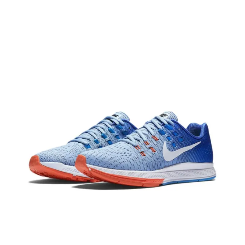 Nike Zoom Structure 19 Cushioning Anti-Slip And Wear-Resistant Low-Top Running Shoes Women's Blue-2