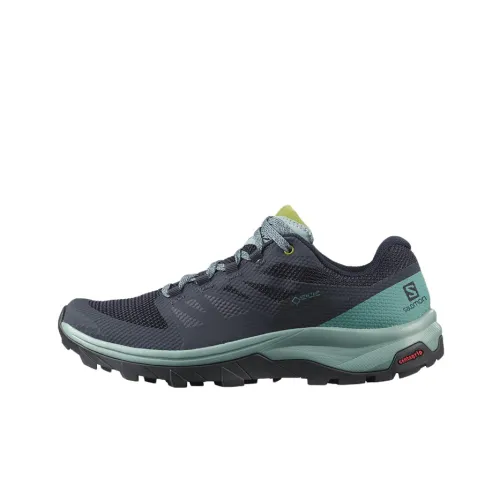 SALOMON Outline GORE-TEX Casual Shoes Women's Low-Top Blue