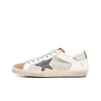 Golden Goose Super Star White Silver Cream