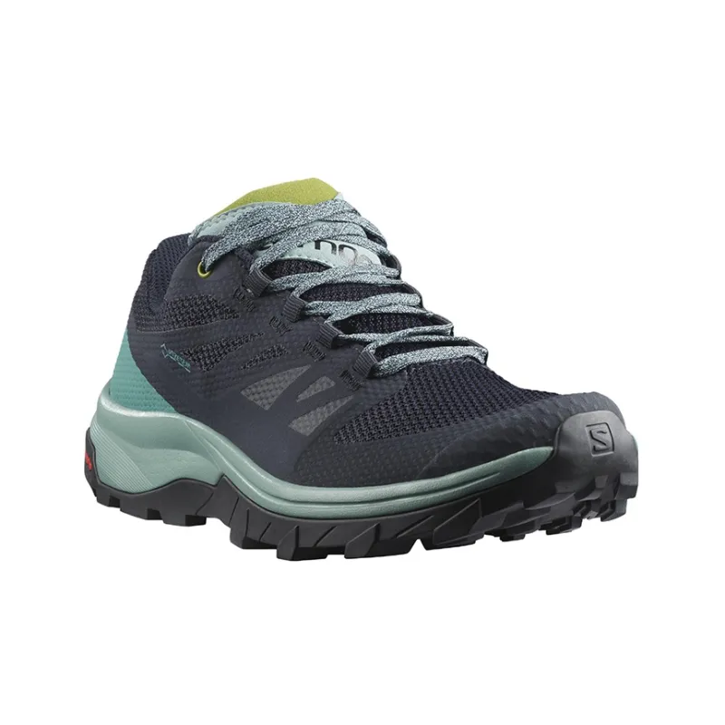 SALOMON Outline GORE-TEX Casual Shoes Women's Low-Top Blue-2